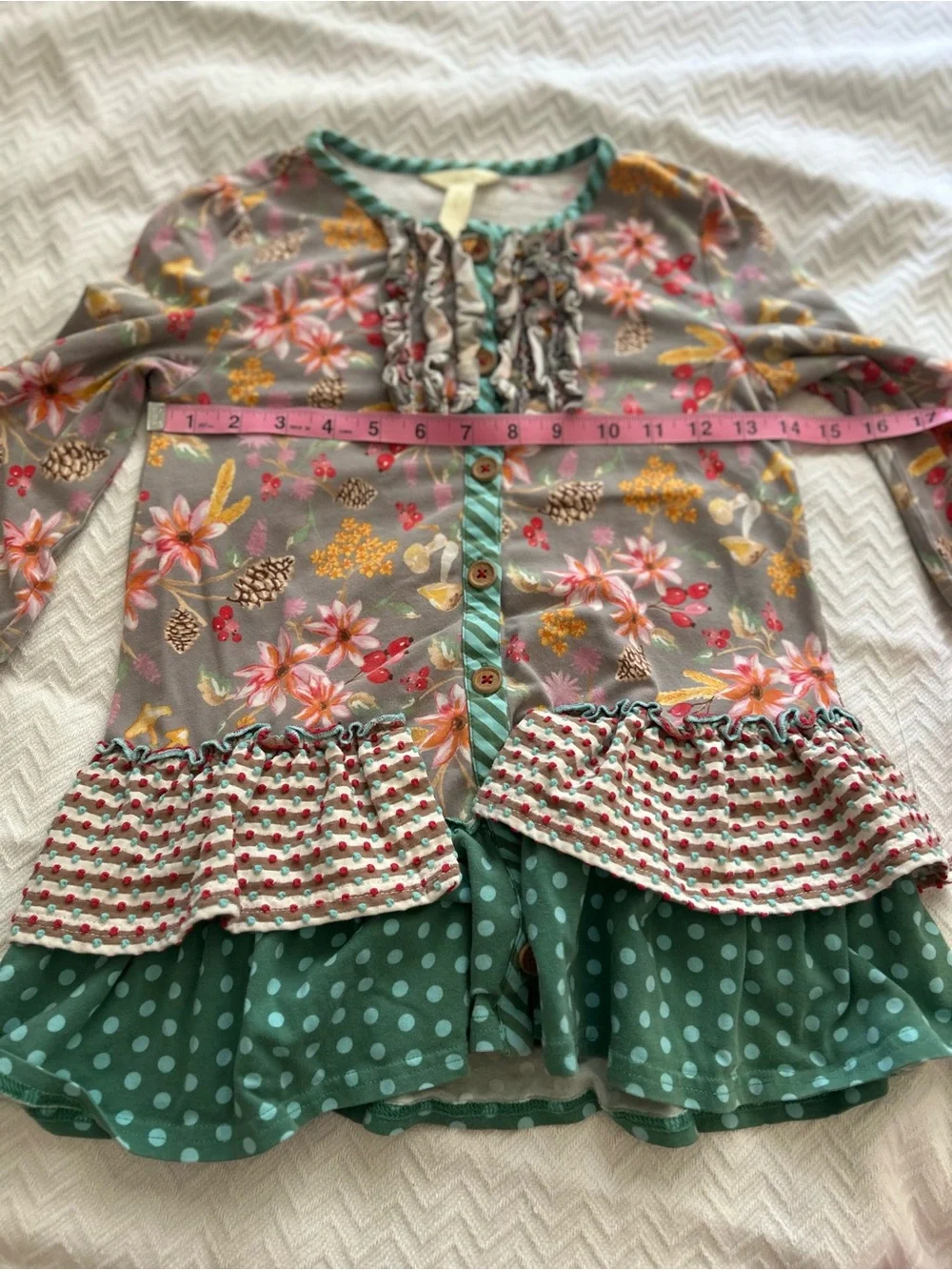 Matilda Jane Far Far Away Tunic Top Girls Size 10